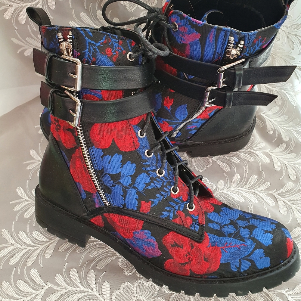 Dress Statement combat boots